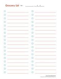 With free printable grocery lists in pdf format, you can download and print grocery lists (requires an application that can read pdf files). Blank Shopping List Template Pdf Tim S Printables