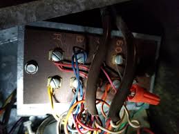 I am a realtor and i have a customer that wants to make an. Trying To Figure Out The Wiring On My Hvac System It S An Old York System With An Air Handler Inside And A Heat Pump Outside It Has The Usual R G B Common