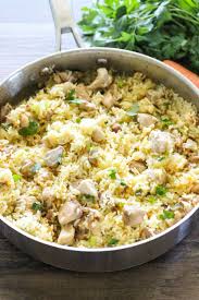 Chicken And Rice Recipe Creamy Chicken And Rice Healthy Dinner Recipes Easy Easy Healthy Dinners