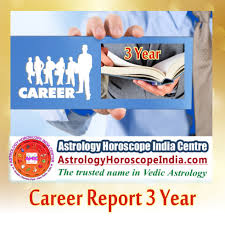 Career Report 3 Year Career Astrology Career Guidance Future Career