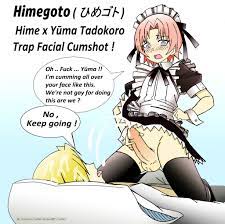 Jmantime on X: #Hentai Fan-Request- Himegoto #ひめゴト - Hime x Yūma Tadokoro  #Trap Cumshot ! - The next hentai will be either Girls Last Tour ( Dark ),  Luke Sky Walker Milking