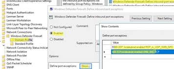 Image result for windows firewall inbound rule
