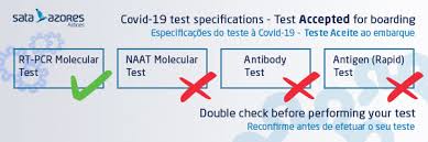How to get a pcr test in portugal. Restrictions And Mandatory Procedures For Entry Into The Destinations Azores Airlines