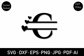 Download Split Letter C Monogram Svg Cut File Dxf Png Cut File 1199325 Cut Files Design Bundles
