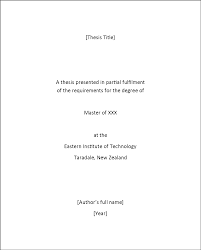 apa style dissertation proposal and