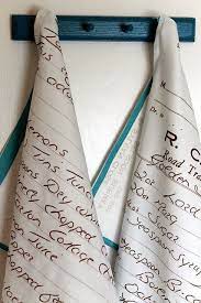 Recipe Tea Towels Fun Crafts Crafts Diy Gift
