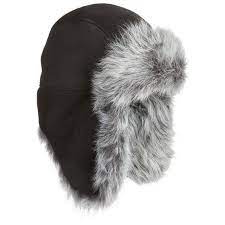 Women S Ugg Genuine Shearling Trapper Hat 225 Liked On Polyvore Featuring Accessories Hats Black Ear Flap Hats Shear Womens Uggs Ugg Hats Trapper Hats