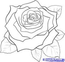 How To Draw A Realistic Rose Draw Real Rose Step By Step Flowers Pop Culture Free Online Drawing Tutorial Added Roses Drawing Rose Drawing Realistic Rose