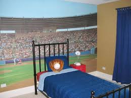 There are so many different items available to create a super cute bedroom for your son or daughter with a baseball theme, and many are very inexpensive. Boy Sports Themed Bedroom Ideas Design Corral
