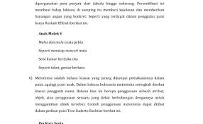 Kata kata kiasan sendiri menurut kamus besar bahasa indonesia diartikan sebagai ibarat atau perbandingan. Contoh Kata Kiasan Dalam Puisi Aneka Macam Contoh Cute766