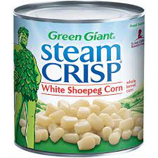 Maybe you would like to learn more about one of these? Amazon Com Green Giant Steamcrisp White Shoepeg Whole Kernel Corn 11 Ounce Can Pack Of 12 Canned And Jarred Corn Grocery Gourmet Food