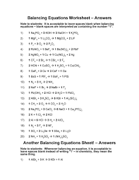 Download Balancing Equations 34 Balancing Equations Chemical Equation Equations