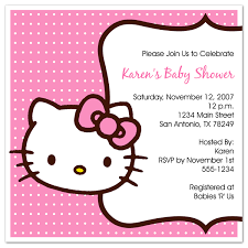 Hello Kitty Baby Shower Invitations Square Hello Kitty Baby Shower Hello Kitty Baby Hello Kitty