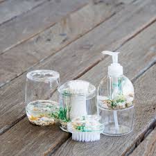 Find china manufacturers of acrylic bathroom accessories. Bathroom Accessories Seaside Shells Clear Acrylic Set The White House Noosa