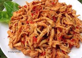 Resep Masakan Ayam Suwir Kuah Daun Jeruk Pedas Resepi Ayam Dapur Ayam
