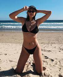 The comments just a month after the duo seemed to confirm their romantic relationship after a pda beach date on nov. Amelia Hamlin Is Back On Vacation In Instagram Post Daily Mail Online