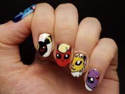 Pin By Valeria Garces Florez On Pokemon Pokemon Nails Nail Art Inspo Cute Nail Art Designs