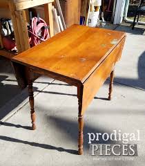 March 2, 2017 at 7:39 pm Farmhouse Drop Leaf Table Updated Prodigal Pieces