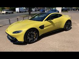 Image result for New Yellow 2020 Aston Martin