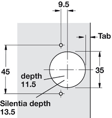 These cabinet hinges offer high quality, durability, and is there a manual to show how to adjust these hinges. Concealed Hinge 110 For Wooden Doors Up To 26 Mm Full Overlay Nickel Plated In The Hafele America Shop