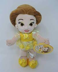 Disney Little Belle Toddler Plush Beauty And The Beast Soft Doll 12 Toy Disney In 2021 Toddler Plush Soft Dolls Animal Plush Toys