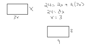 How to measure length and width when knowing the perimeter. The Perimeter Of A Rectangle Is 24 In And Its Length Is 3 Times Its Width What Are The Length And The Width Of The Rectangle Socratic