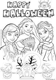 It's that time of year where we buy way too much candy and raid party city for the latest and greatest costumes. Halloween Frozen Elsa Moana Disney Coloring Pages Printable
