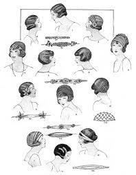 Decorations Flapper Hair 1920s Hair Vintage Hairstyles