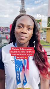 Les judokas médaillés Teddy Riner et Clarisse Agbegnenou racontent leurs JO  ! 🥇🥉 #jeuxolympiques #jotokyo #teddyriner #clarisseagbegnegnou #judo
