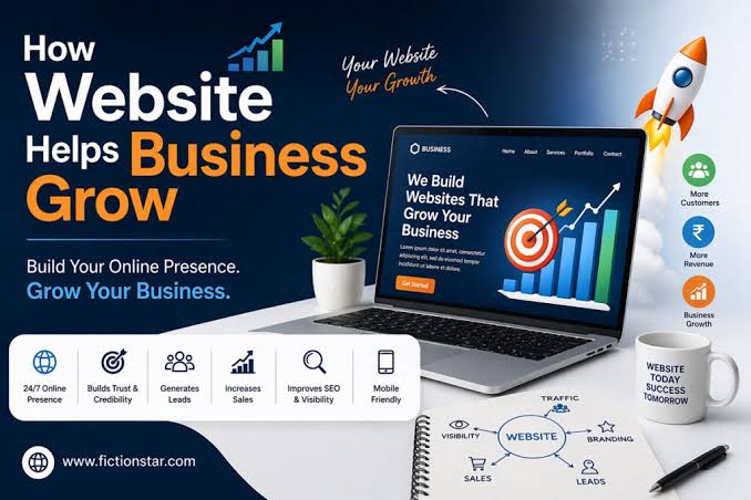 How Website Helps Business Grow in India & Indore, web designer