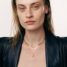 Engraved Northern Star Necklace