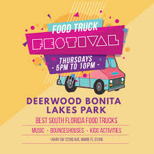 Deerwood Lakes Park Food Truck Thursdays — Food court food truck in Miami, Florida