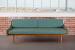 Wood Frame Mid Century Sofa