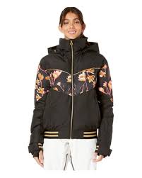 membrane/laminate 15k dryflight, face fabric (accent) 100% polyester, (rest of jacket) 62% polyester 38% recycled polyester, lining polyester. Roxy Synthetic Torah Bright Summit Snow Jacket In Black Lyst