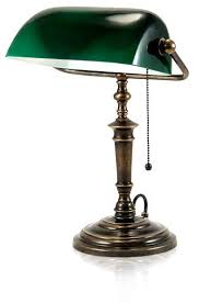 Green Lamp Luminarias Vintage Abajur Classico Abajur Verde