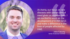 We recently welcomed John Faherty, who joined our team as Senior Analytical  Scientist. Learn about why he is excited to be a part of the Astria team  here: