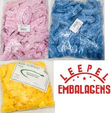 Em virtude do coronavírus a compra deste produto está limitada a 3 unidades por cliente (buscando atender o máximo de pessoas. Touca Plastica Descartavel Para Banho C 50 Coloridas Leepel
