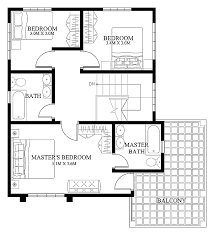 10 Awesomely Simple Modern House Plans Two Storey House Plans Two Story House Design Philippines House Design