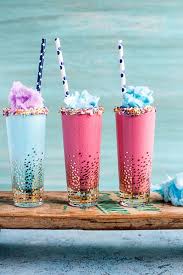 Cotton Candy Milkshake Shots Recipe Cotton Candy Drinks Candy Drinks Milkshake