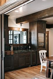 Soapstone countertops are made primarily from soapstone (but not entirely) which is a soft most soapstone countertops are made of a combination of soapstone and a harder stone, like quartz. Rustic Wet Bar Alpine Cabinetry Alpine Cabinetry