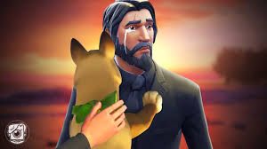 John wick has been a part of the fortnite lexicon for a long time now, a reference to the most famous tier 100 skin in the game's history, a man named rather than sue fortnite for a zillion dollars like everyone else, lionsgate is actually partnering with epic to help promote john wick chapter 3. Never Kill John Wick S Dog A Fortnite Short Film Youtube