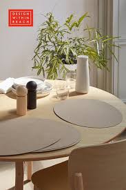 Nupo Leather Placemats Design Within Reach Placemats Design Within Reach White Placemats