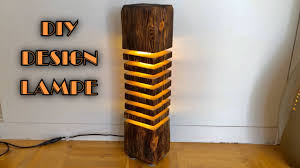 Über den selbst angefertigten stecker schließen wir unsere selbst gebaute lampe an das stromnetz an und prüfen. Altholz Designer Led Lampe Bauen Diy Youtube