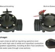 Dorot S75 AQ Series Reinforced Nylon Basic Hydraulic Solenoid Valves with Aquative DC