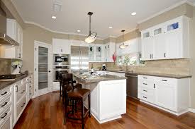 Most existing face frame cabinets will have large reveals (gaps between the doors and drawer fronts). Custom Contemporary Kitchen Cabinets Alder Wood Java Finish Shaker