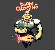Doom Crossing Doom Demons Doom Videogame Animal Crossing