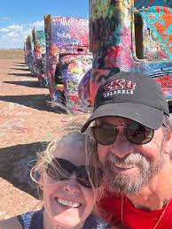 Stopping by the Cadillac Ranch ...