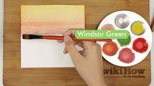 Learn watercolor painting online at your own pace. How To Paint A Sunset With Watercolors 8 Steps With Pictures