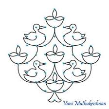 My Kolam 1 1 10 2 1 10 Rangoli Border Designs Pattern Design Drawing Rangoli Designs With Dots