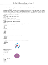 Maybe you would like to learn more about one of these? Soal Ukk Bahasa Inggris Kelas 5 Pdf Pakaian